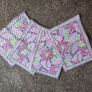 Vera Bradley Table Setting Place Mats Set of 4